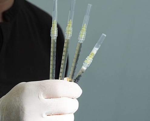 Traitement capillaire complémentaire par cellules souches