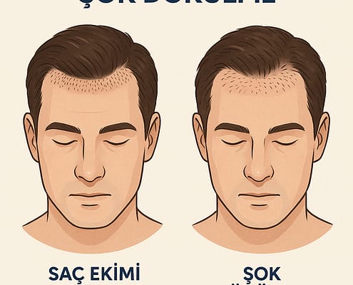Saç Ekimi Şok Dökülme 1 Saç Ekimi Şok Dökülme