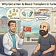 Why Get a Hair & Beard Transplant in Turkey? 3 hair and beard transplant in Turkey